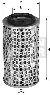 C361142 Luftfilter baugleich MANN-Filter