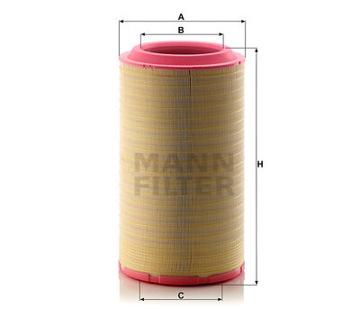 C3726802 Luftfilter baugleich MANN-Filter
