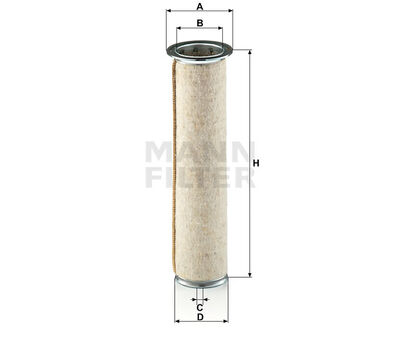 CF922 Luftfilter Einsatz Sekund&auml;rfilter baugleich MANN-Filter