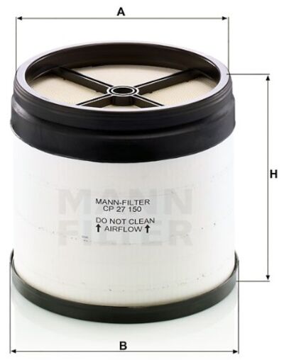 CP27150 Luftfilter baugleich MANN-Filter