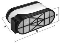 CP33280 Luftfilter baugleich MANN-Filter