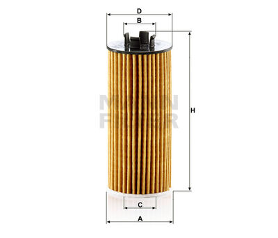 HU 6015 z KIT Fl&uuml;ssigkeitsfilterelement (metallfrei) - original MANN