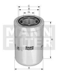 WH12572 Hydraulikfilter baugleich MANN-Filter