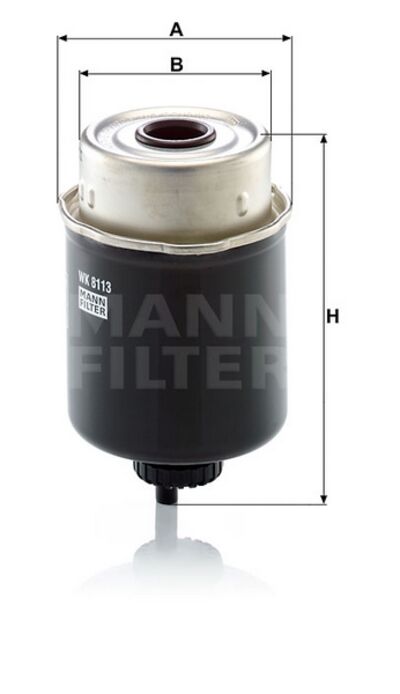 WK8113 Kraftstoff-Wasserabscheider baugleich MANN-Filter