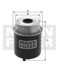 WK8151 Kraftstoff-Wasserabscheider baugleich MANN-Filter