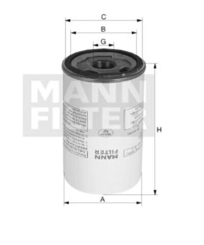 WK9059 Kraftstofffilter baugleich MANN-Filter