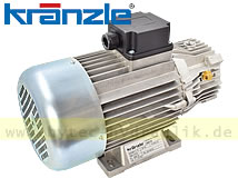 Motor mit Klemmkasten und Antriebsgeh. 2,6kW 3x230/400V/50Hz 1400 U/min  BG90 24015 für KRÄNZLE SONSTIGE