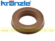 Manschette 15 x 24 x 5/2,7 (Gewebe) Farbe braun 42902 für KRÄNZLE SONSTIGE