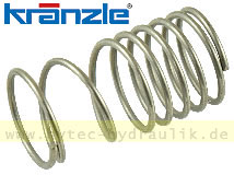 Rückschlagfeder K0,5x7x13,5 f. AZ-Pumpe  43057 für KRÄNZLE SONSTIGE