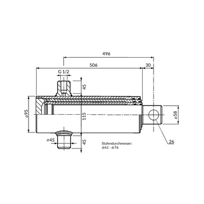 202B Original Chapel Zeichnung