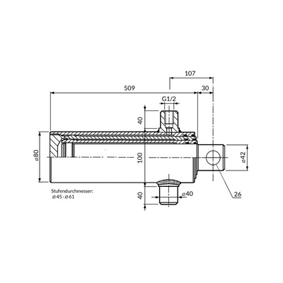 298H Original Chapel Zeichnung