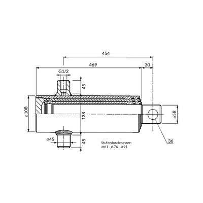 308B Original Chapel Zeichnung