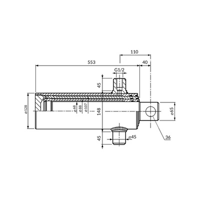312H Original Chapel Zeichnung