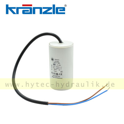 411746 Kondensator 35 &micro;F (1,5 kW Soga 2800 U/min) - Kr&auml;nzle Original