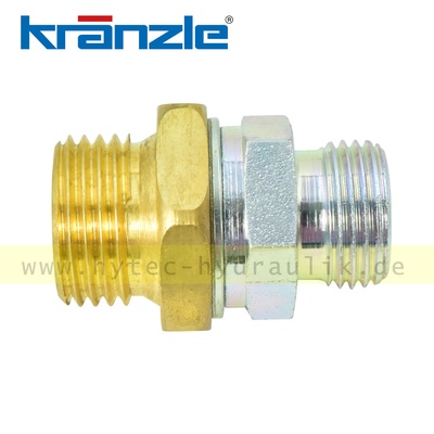 41455 Doppelnippel 1/2"AG x M18x1,5AG - Kr&auml;nzle Original