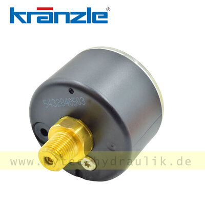 43078 Manometer für Kränzle junior Rückansicht - Kränzle Original