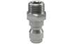 Nippel ST-245 1/4AG 33,5mm Edelstahl  040005446 für R+M / Suttner Verschraubungen + Kupplungen
