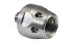Schubstück ST-458 1/4AG 1/2IG Edelstahl für 6 Düseneinsätze M5 040075215 für R+M / Suttner Rohrreinigung