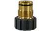 Schlauchadapter W 27 AG:3/8 IG MS  31827 für R+M / Suttner Schlaucharmaturen