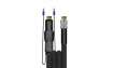 Schlauch 1SN beheizt 10 M DKR 1/4 : DKR 1/4 mit E-Kabel 330012701021 für R+M / Suttner HD-Schläuche kpl.
