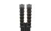Schlauch 2SN-08 glatt SW 20 M. DKO 21 + GKS Schwarz Neu 345620320 für R+M / Suttner HD-Schläuche kpl.