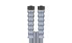 greyflex NW10 10 M.DKO 22 VA + GKS GR Armaturen aus Edelstahl 352201005109 für R+M / Suttner HD-Schläuche kpl.