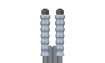 greyflex NW10 40 M.DKOL 22 VA + GKS GR Armaturen aus Edelstahl 352201685409 für R+M / Suttner HD-Schläuche kpl.