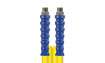 Schlauch Foodjet1500 gelb NW12 2,5 M.AGR GKS blau 49044466025 für R+M / Suttner HD-Schläuche kpl.