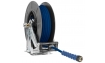 Schlauchaufr. 2SC-08 20M.BL M22 blau/sch TRollemmel Edelstahl/Kunststoff schwarz 764434503 für R+M / Suttner Schlauchaufroller, Deckenkreisel