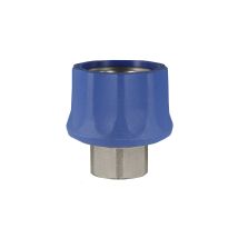 Kupplung ST-45-250 3/8 IG Messing blau  200045505 für R+M / Suttner Verschraubungen + Kupplungen