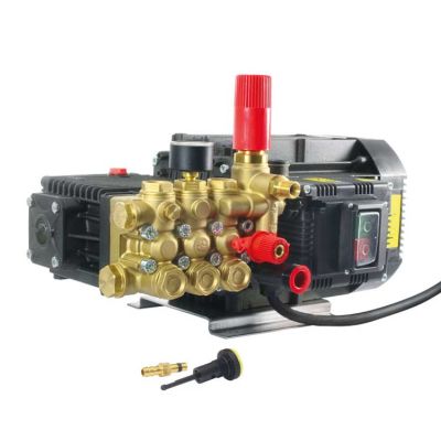00120003 Motorpumpe M 14-120 14L 120B 380 V mit Totalstop + Manometer von R+M / Suttner