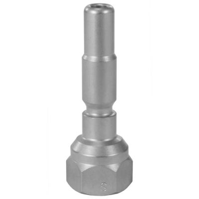040001209 Stecknippel 1/4""IG KR Edelstahl von R+M / Suttner