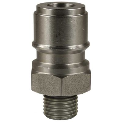 040005669 Nippel ST-45 Edelstahl-geh&auml;rtet 1/4"AG, max.250bar, max.150&deg;C von R+M / Suttner