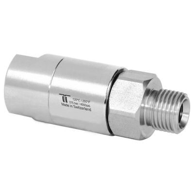 10830103 Drehgelenk 3/8 IG-AG 250 Bar 30 U/min von R+M / Suttner