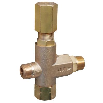 13107667 Druckregelautomatik f&uuml;r SF 7-140 bar, 2- E: 3/8""AG-NPT A:3/8""AG-NPT Bypass:3/8" von R+M / Suttner