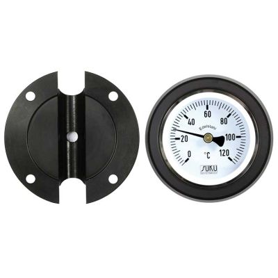 200097420 Weeddevil ST-97 Thermometer 0-120&deg;C Nach mit Befestigung f&uuml;r Rollehr &cent; 16 mm von R+M / Suttner