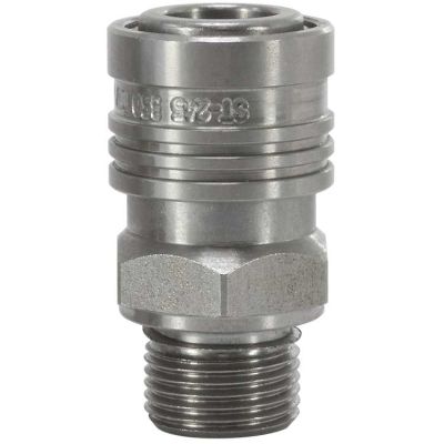 200245510 Kupplung ST-245 3/8AG Edelstahl von R+M / Suttner