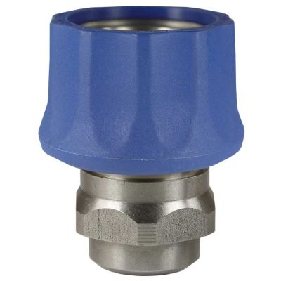 203100455 Kupplung ST-3100 1/2IG Edelstahl &Uuml;W blau von R+M / Suttner