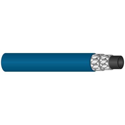 302052 Schlauch 2SN-08-400 Bar 150°C Blau glatt glatte Ausführung für R+M / Suttner