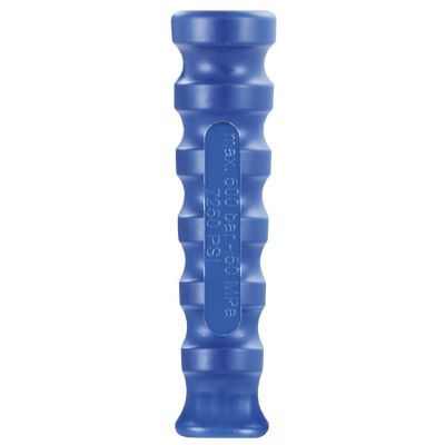 30915606 Knickschutz NW 10 Blau gewellt 500 bar von R+M / Suttner
