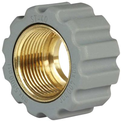 31910 &Uuml;berwurfmutter 21x1,5 16,4 mm Grau von R+M / Suttner
