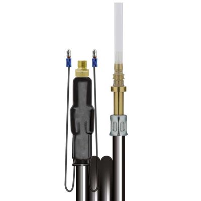 330012701008 Schlauch soft beheizt 4,8 M blaue Lanze 1/4""AG mit E-Kabel : Silikonschlauch von R+M / Suttner