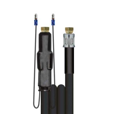 330012701021 Schlauch 1SN beheizt 10 M DKR 1/4 : DKR 1/4 mit E-Kabel von R+M / Suttner