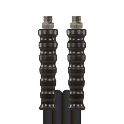 3555443109 Schlauch powershield365+ 2SC-10 SW 10 M. + GKS Schwarz Armaturen Edelstahl von R+M / Suttner