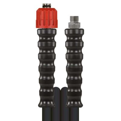 35811143209 Schlauch NW-10-500 Schwarz 20 M.DKO 24 : + AGR 3/8 GKS Schwarz Armaturen aus VA von R+M / Suttner
