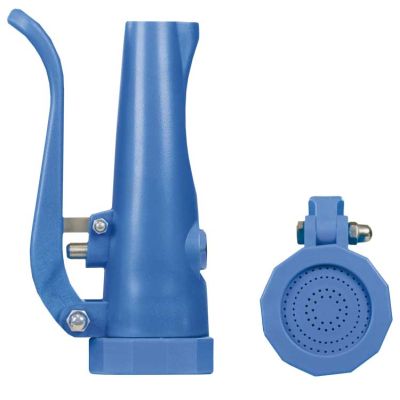 500101 Brausekopf 1/2""IG blau von R+M / Suttner
