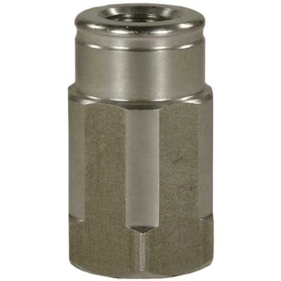 51870 D&uuml;senmuffe 1/4-1/8 W Edelstahl von R+M / Suttner