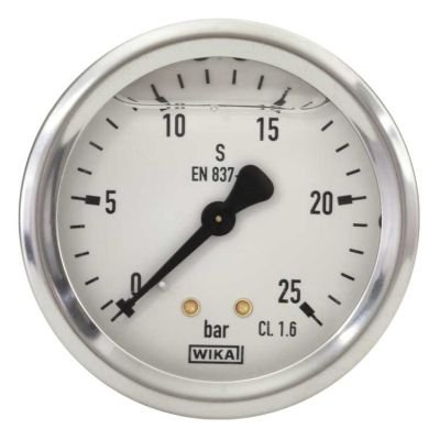 548025 Manometer 0-25 Bar 63 mm 1/4""AG Anschlu von R+M / Suttner