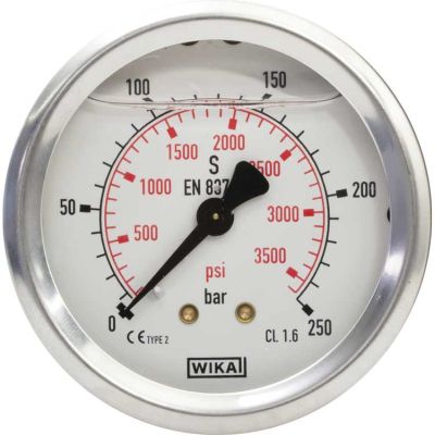 548631000 Manometer 0-1000 HI 63 mm 1/4AG von R+M / Suttner