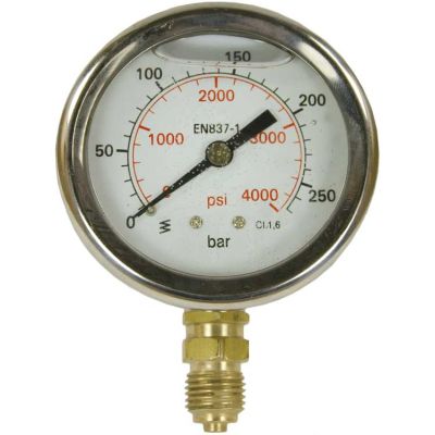 54890 Manometer 0-25 U 63 mm 1/4AG von R+M / Suttner